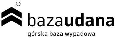 Logo górskiej bazy wypadowej baza udana