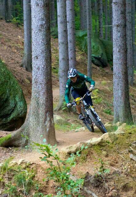 Trasy rowerowe w Rudawach Janowickich i Koltlinie Jeleniogórskiej - rowery do wynajęcia.
